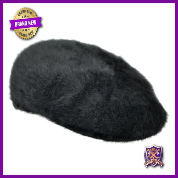 Adjustable Newsboy Cap Angora-Acrylic Blend Hand Wash Only main image 6